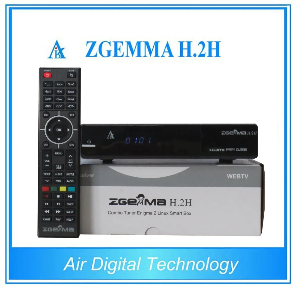 new version image OpenPLI ZGEMMA H.2H Combo Satellite Receiver HD DVB-S2 DVB-T2/C