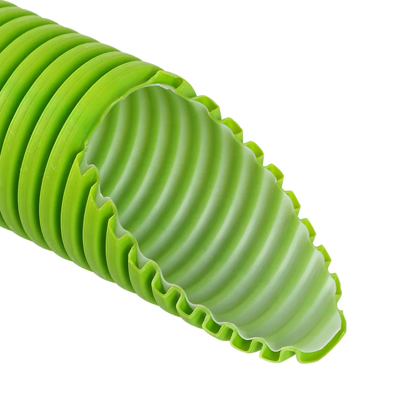Top Quality PE Green Antistatic Flexible Air Vent Duct For Ventilation