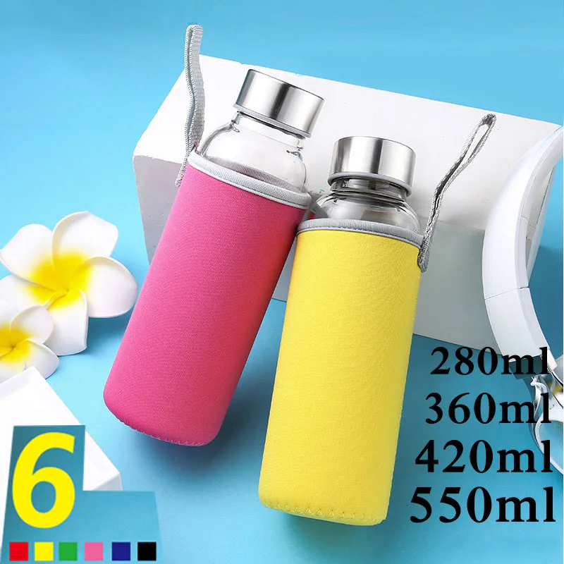 wholesale round voss glass bottles for mineral water for sale