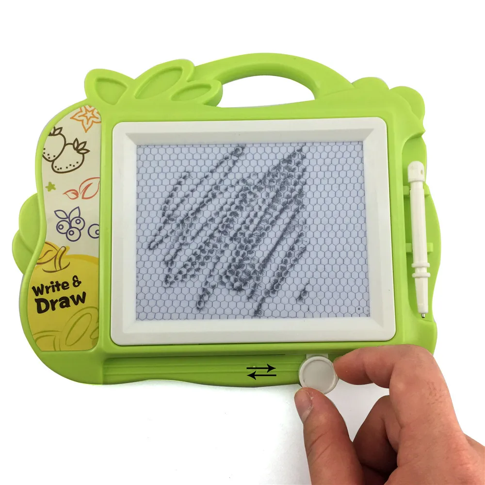 Tiktop hot sales children educational plastic toys black write adjustable kids color magnetic drawing board