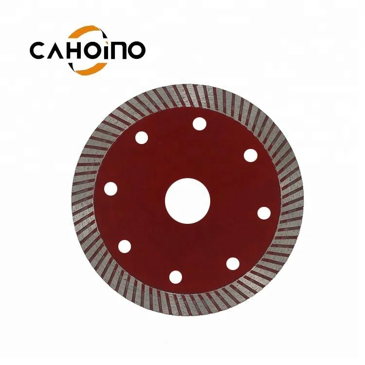 Hot Press Sintered  110 mm Turbo Diamond Circular Saw Blade For Ceramic