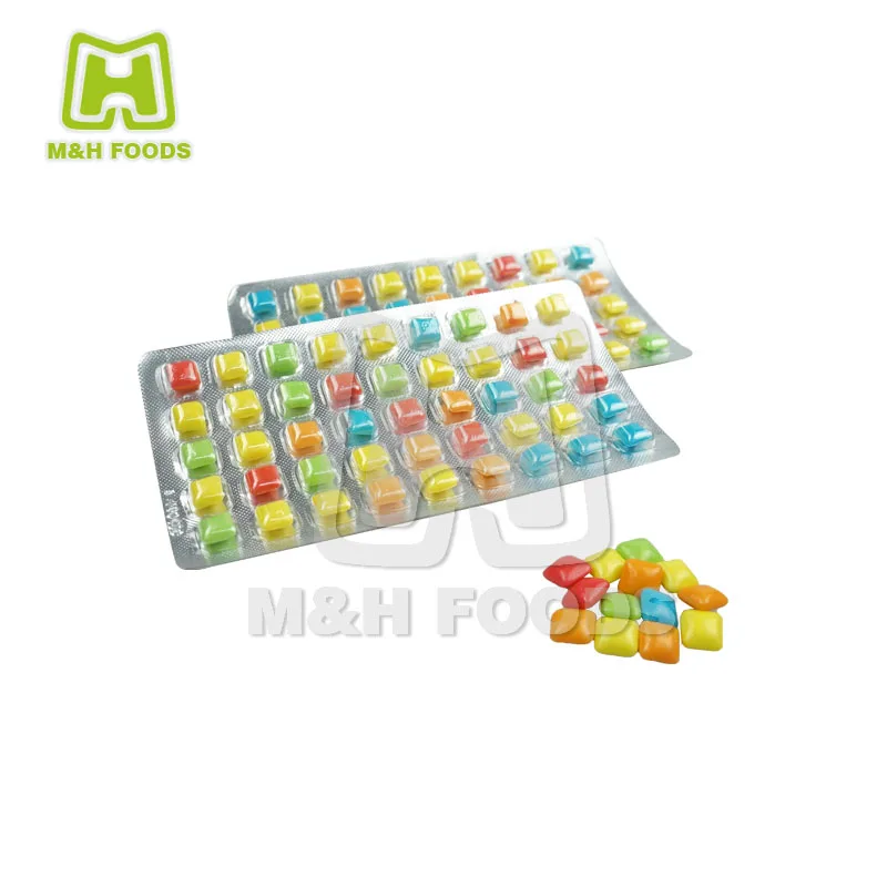 Chinese Supplier Energy Colorful Fruit Flavor Chewing Gums