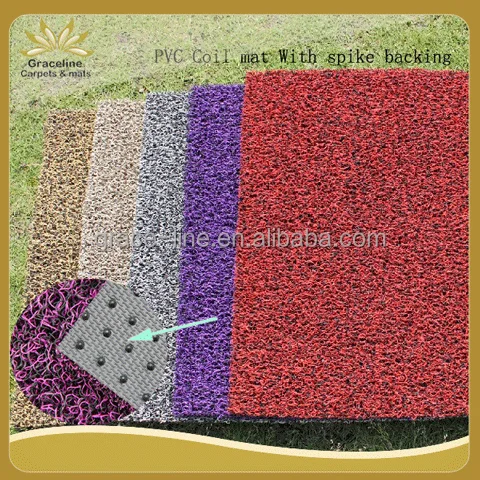 Printed Pattern and PVC,100% PVC Material floor mats for cars 20mm