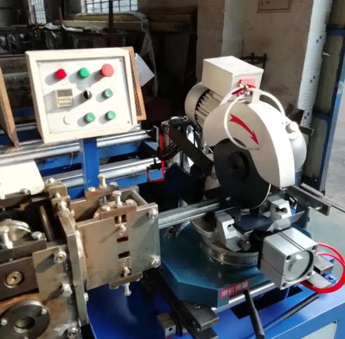 30 years factory TDC Flange making Machine, Germany square duct flange rolling forming machine
