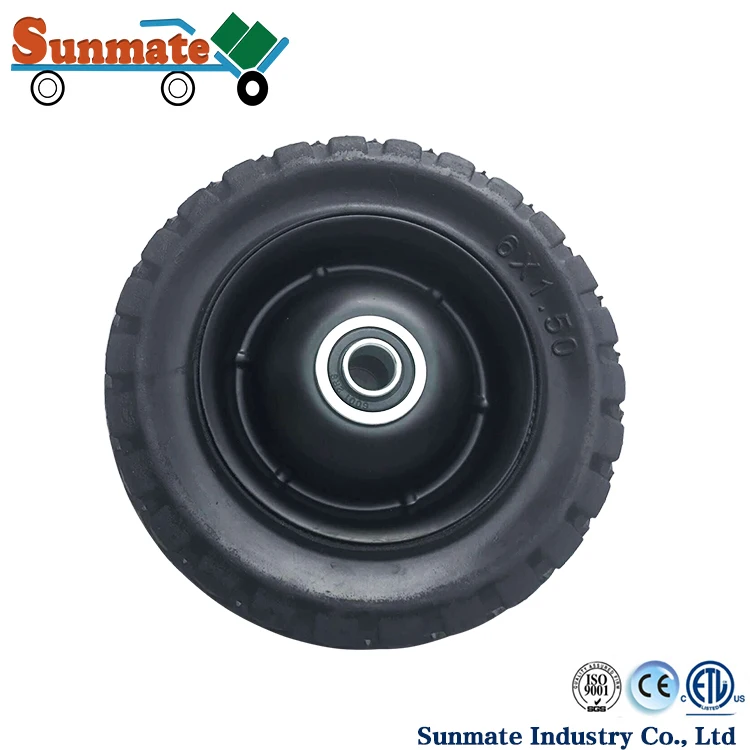 Горячие продать 10 дюймов стальная оправа тачку Полиуретановые Колеса
