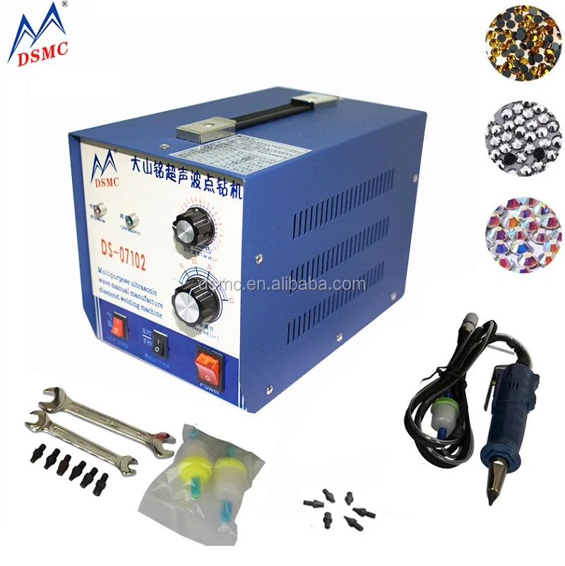 Ультразвуковая машина для горячей фиксации горного хрусталя DS07102, завод в Гуанчжоу