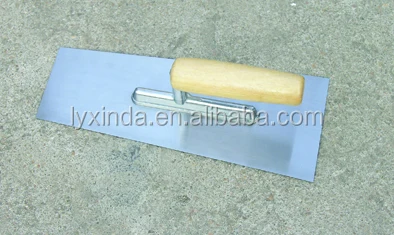 cement trowel in plastering trowel, trowel float for civil construction hand tools