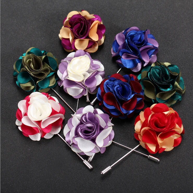 Newest Flower Lapel Pin Jewelry Fashion Brooches in Bulk