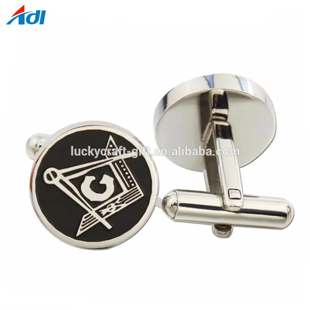 Мужские золотые запонки и зажим для галстука