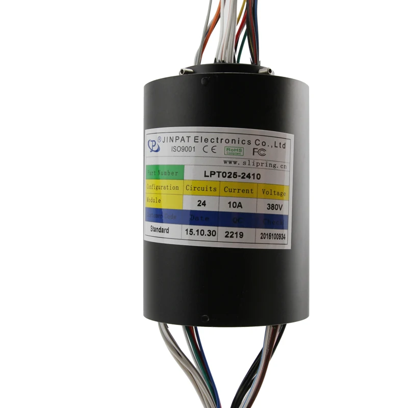 Скользящие кольца с отверстием, размер отверстия 38 мм 24 контура 10 А