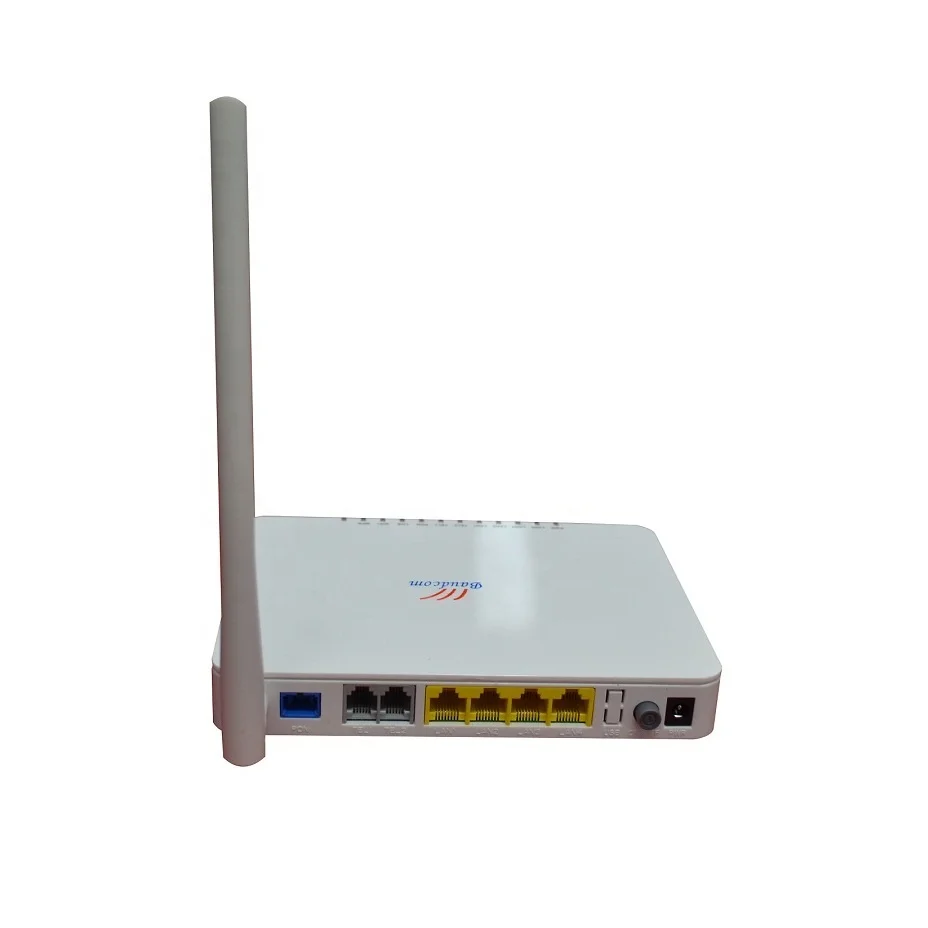 GPON ONU FTTH Modem with 4 GE + 2 POTS +1 USB + WiFi