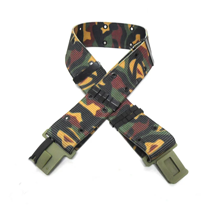 Adjustable Tactical Military Waist Belt Strap Hunting Survival plastic Buckle Nylon Belt