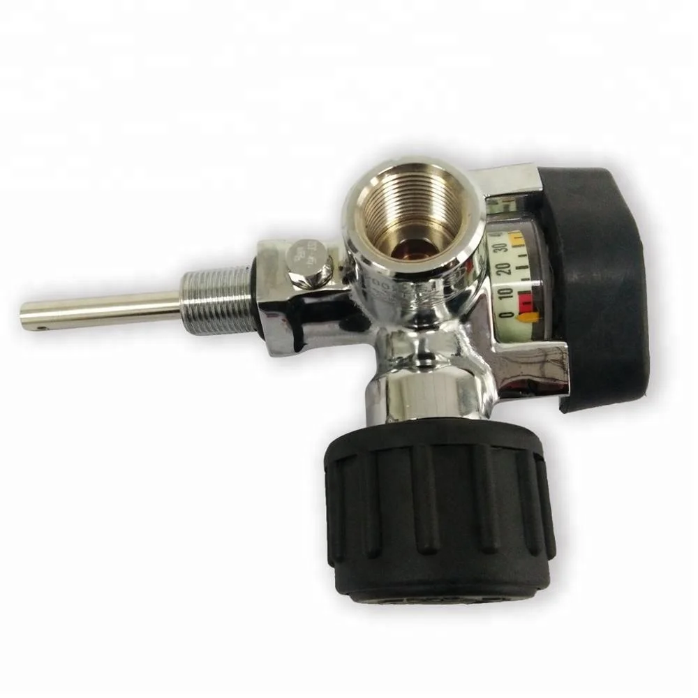 
High pressure 4500psi connection size m18*1.5 air gas valve for gas tank for Air Rifle 