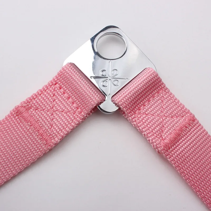 High Quality Low Price Custom Dog Leash No Handle Multifunctional Car Seat Belt Two Way Nylon Couple Dog Leash