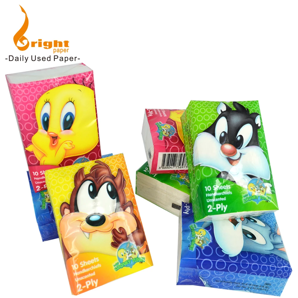 Customized advertising  Mini Facial  Pocket Tissue