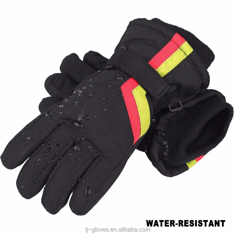 Детские зимние лыжные перчатки для мальчиков и девочек