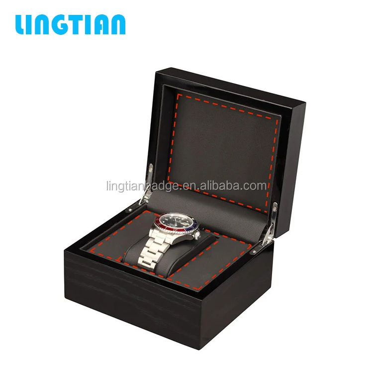 LINGTIAN Custom Logo Watch Display Box Watch Organizer Box