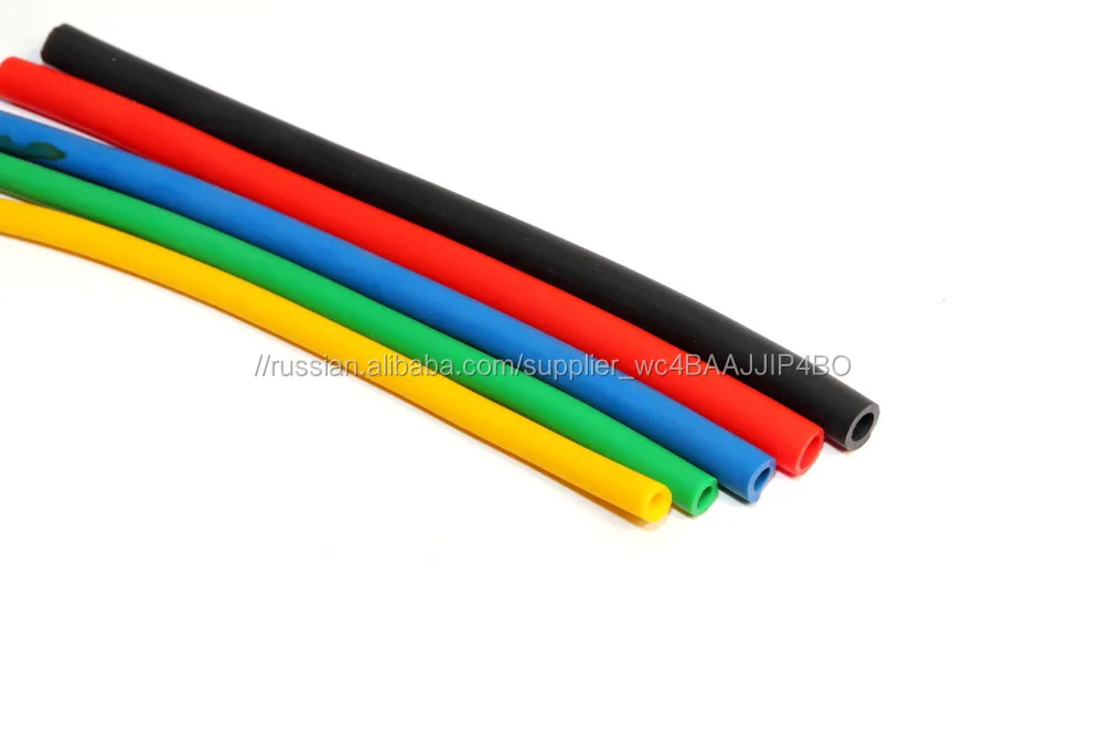 Высокое качество мягкой силиконовой резины Красочные пробки, Прозрачный силиконовой трубки
