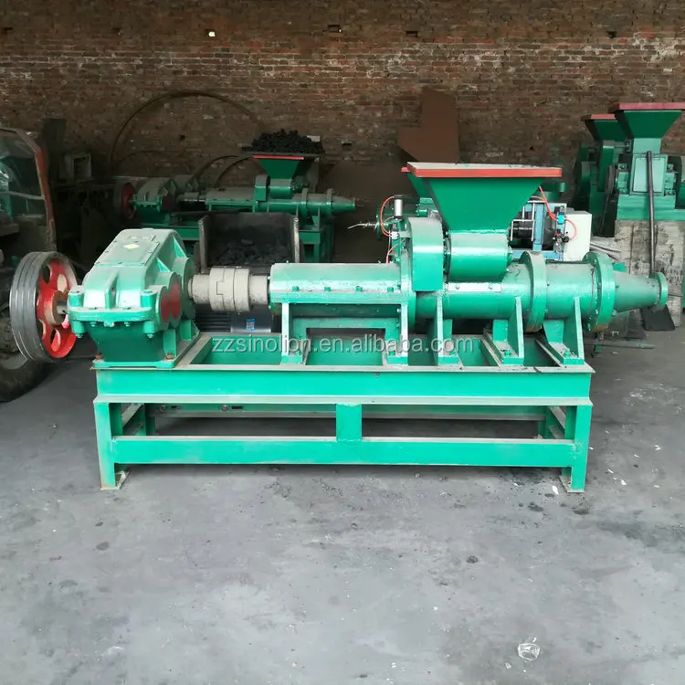 BBQ MBJ140 charcoal coal sticker briquette machine extruder manufacturer