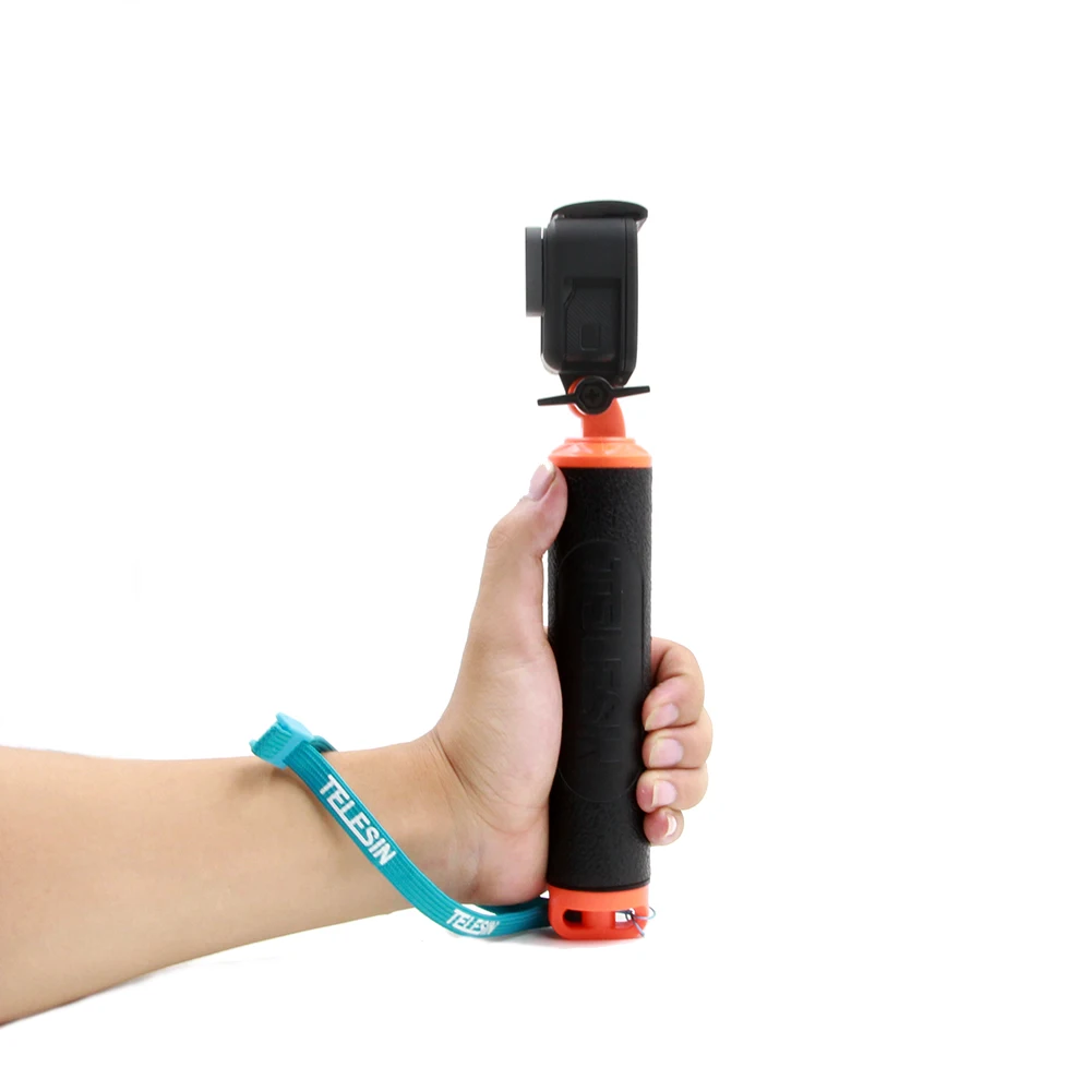 Hot Go Pro accessories waterproof floating bobber with texture rubber handle grip for Go Pro cameras