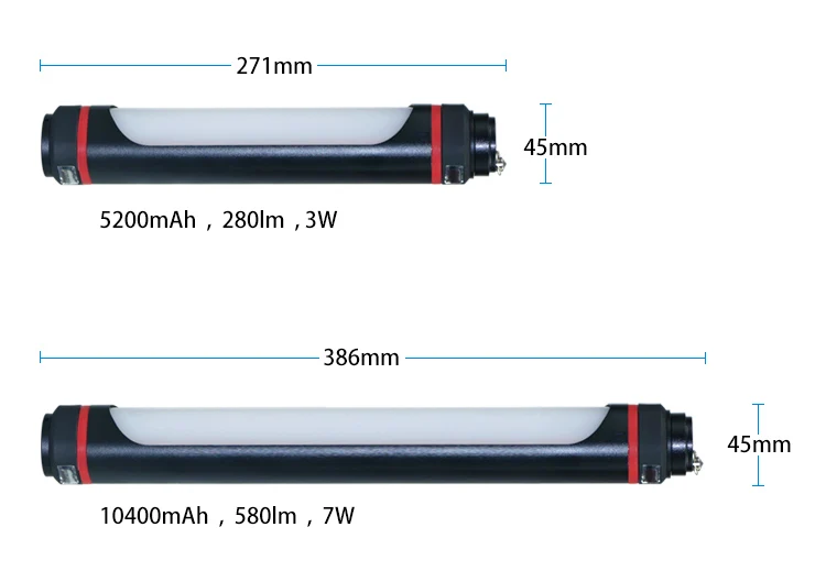 
ALuminium Plastic camp walking fishing flashlight torch rechargeable flashlight 