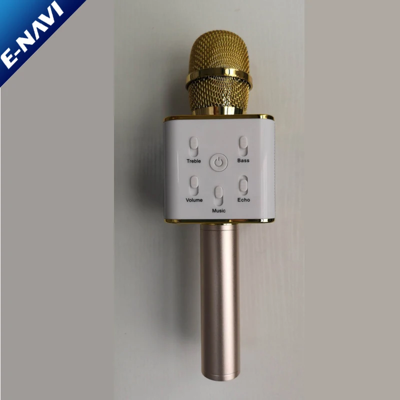 Hot Sale Handheld KTV Q7 Q9 H8 WS858 Q5 Mini USB Wireless Kareoke Microphone Speaker