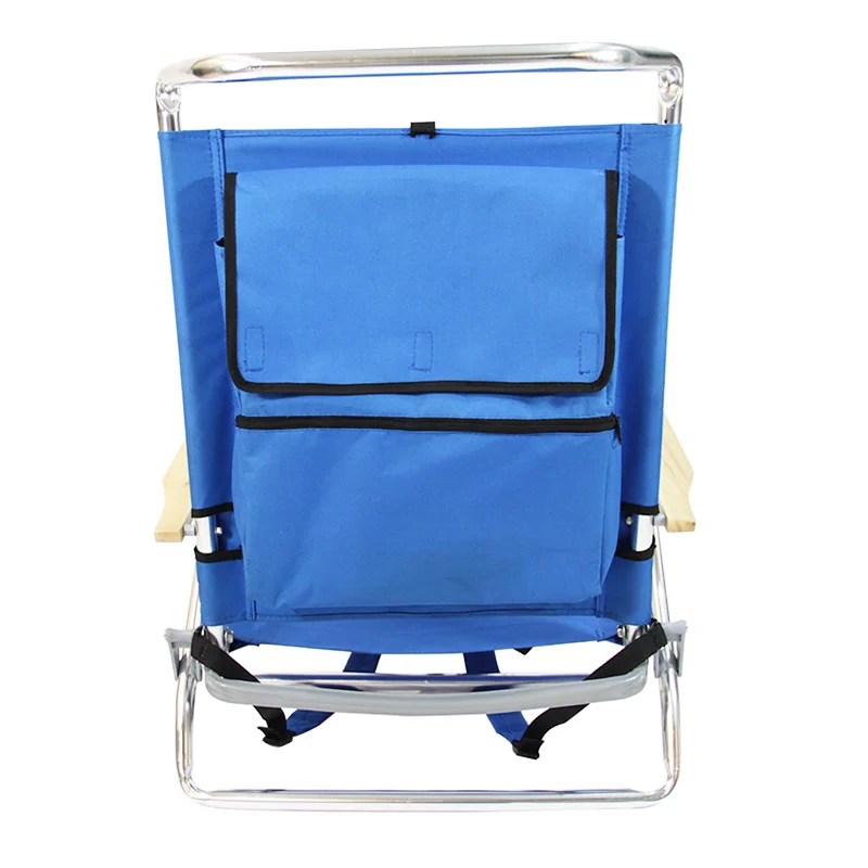 Aluminum Lightweight Outdoor Camping Folding Portable Backpack Beach Chair