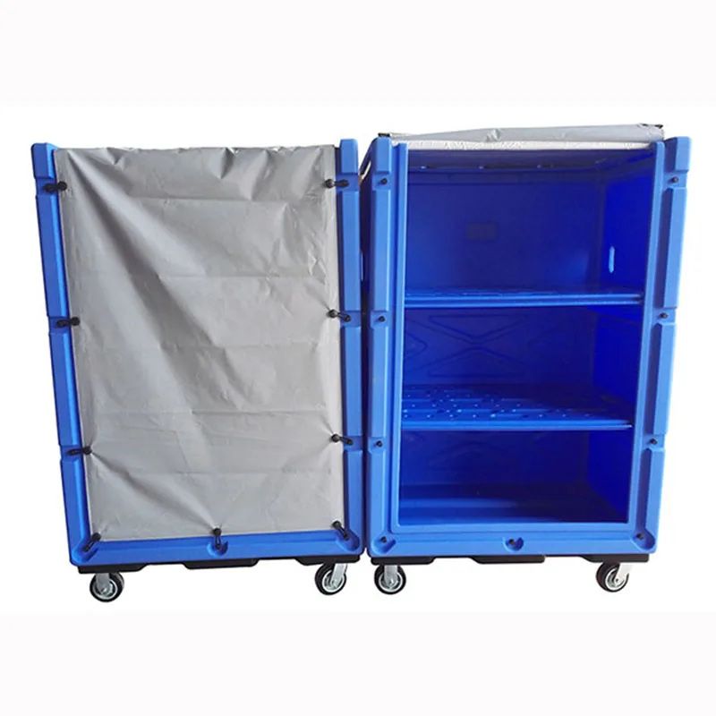 Hotel laundry linen trolley