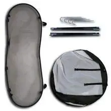 Custom Portable Outdoor Fast Folding Projector Screen Self Standing  Light Weight Movie Theater Cinema