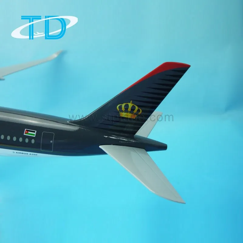 Plane Model A350 Royal Jordanian Airlines Arts and Crafts