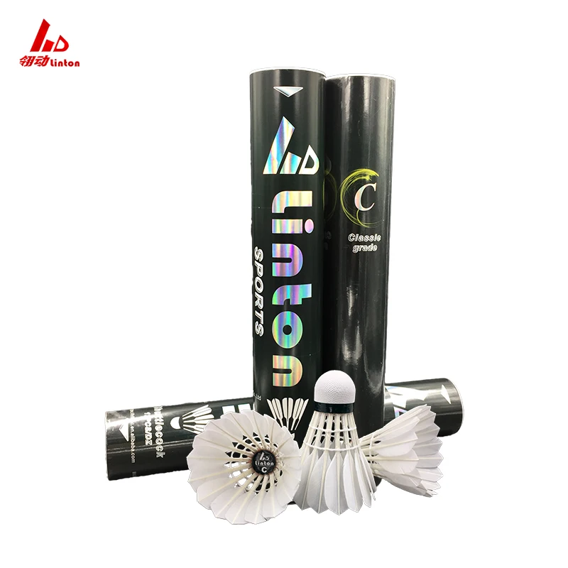 LT-C Most durable goose feather badminton shuttlecock/China Factory/Manufacture