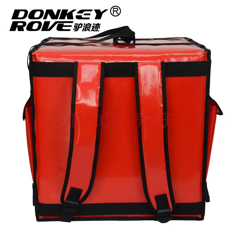 Wholesale Scooter Pizza Food delivery bag with divider