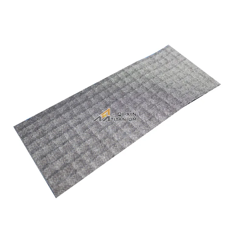 Water Filter Material Metal Fiber Sintered Titanium Felt