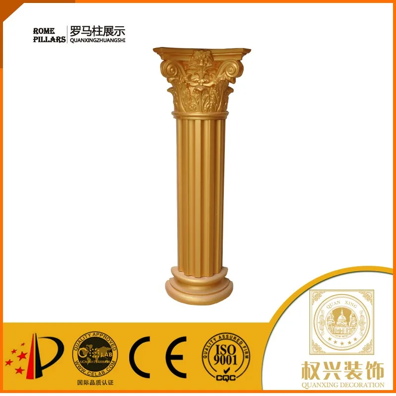 white wedding decoration column plastic roman pillars for homes