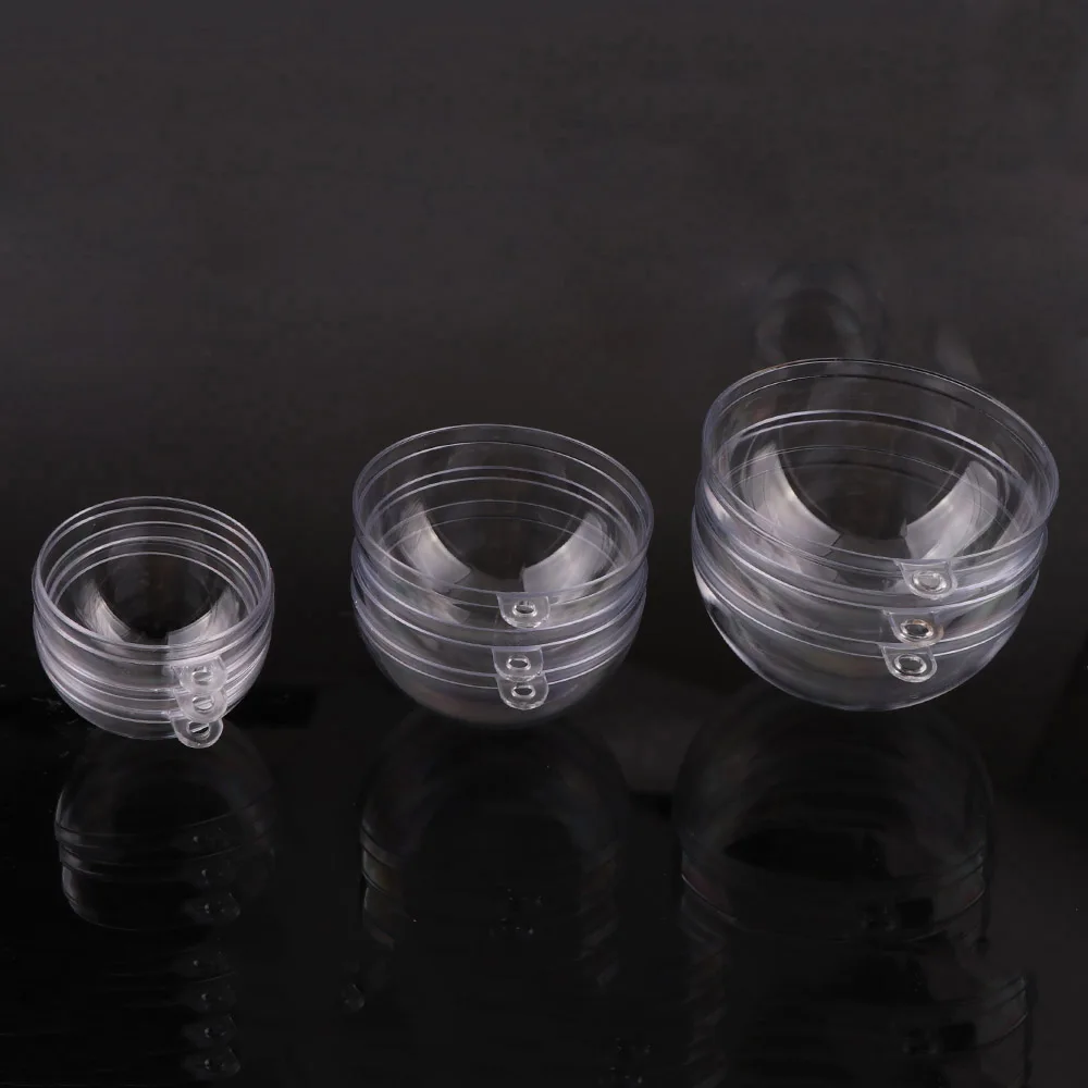 Christmas Tress Decorations Ball Transparent Open Plastic Clear Ornament Christmas Tree Decorations Xmas Supplies