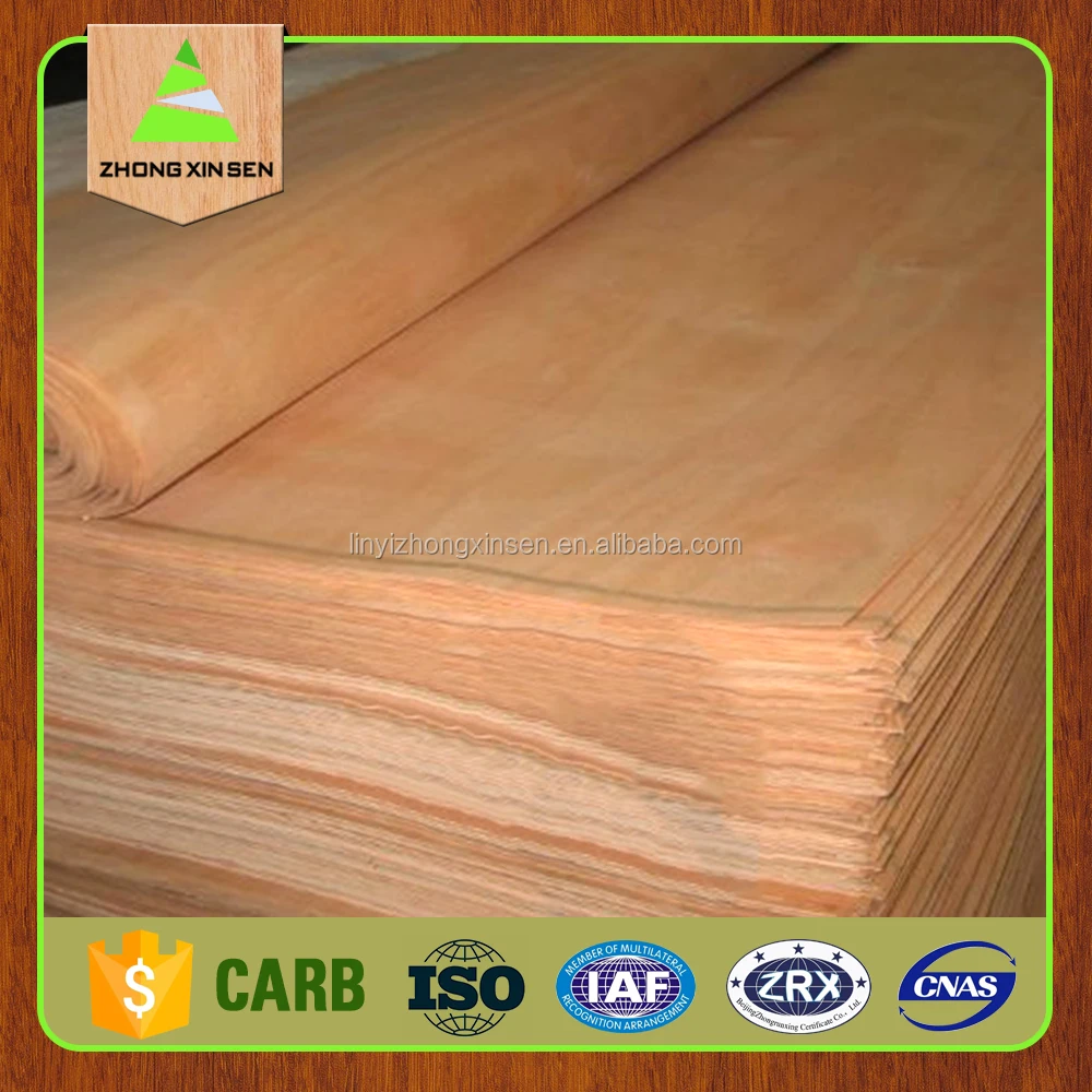 
Types of wood veneer /Red plb core veneer/ keruing face veneer, natural wood veneer 