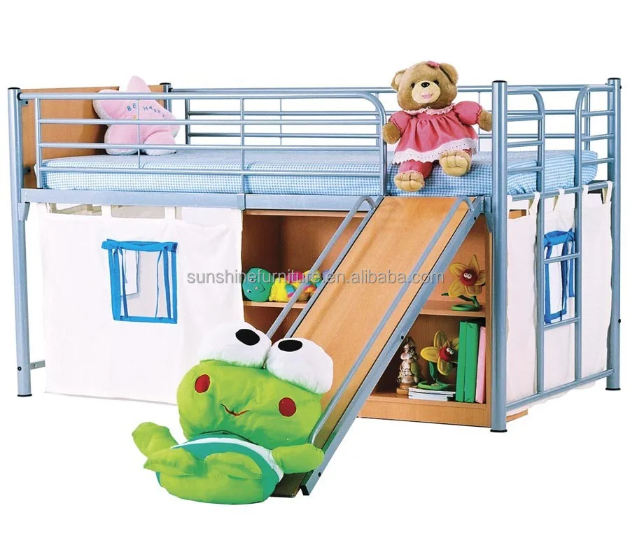 2015 home use modern fashionable kids bunk bed ,kids bed bunk slides ,colorful bunk bed for kids