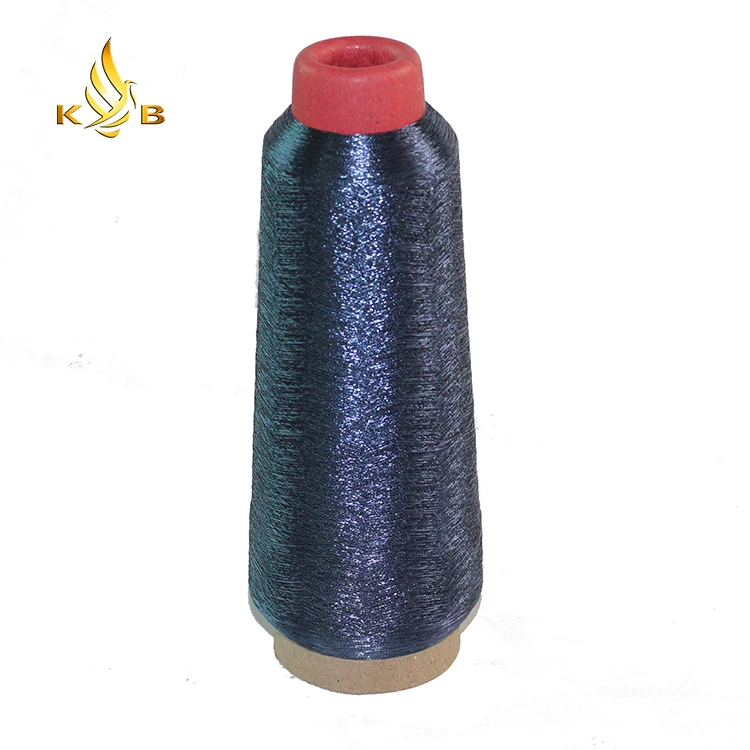 Polyester metallic yarn lurex yarn
