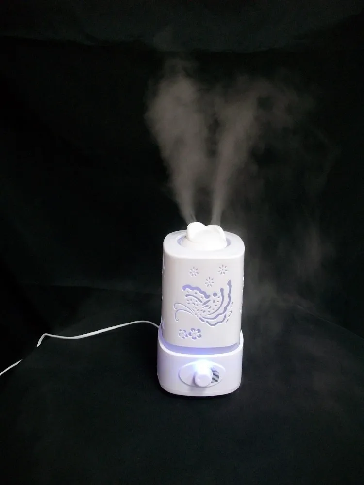 
1.5L Ultrasonic humidity control Aromatherapy Air Purifier with 7 Auto Colors 