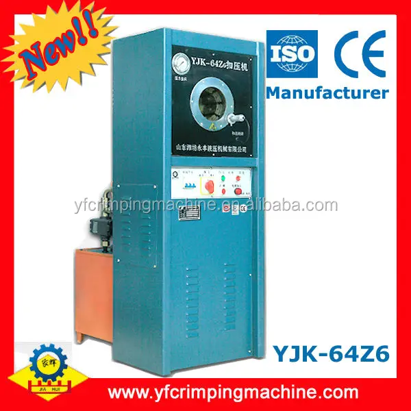 Corrugating machine YJK-64 concrete pump rubber hose corrugating machine