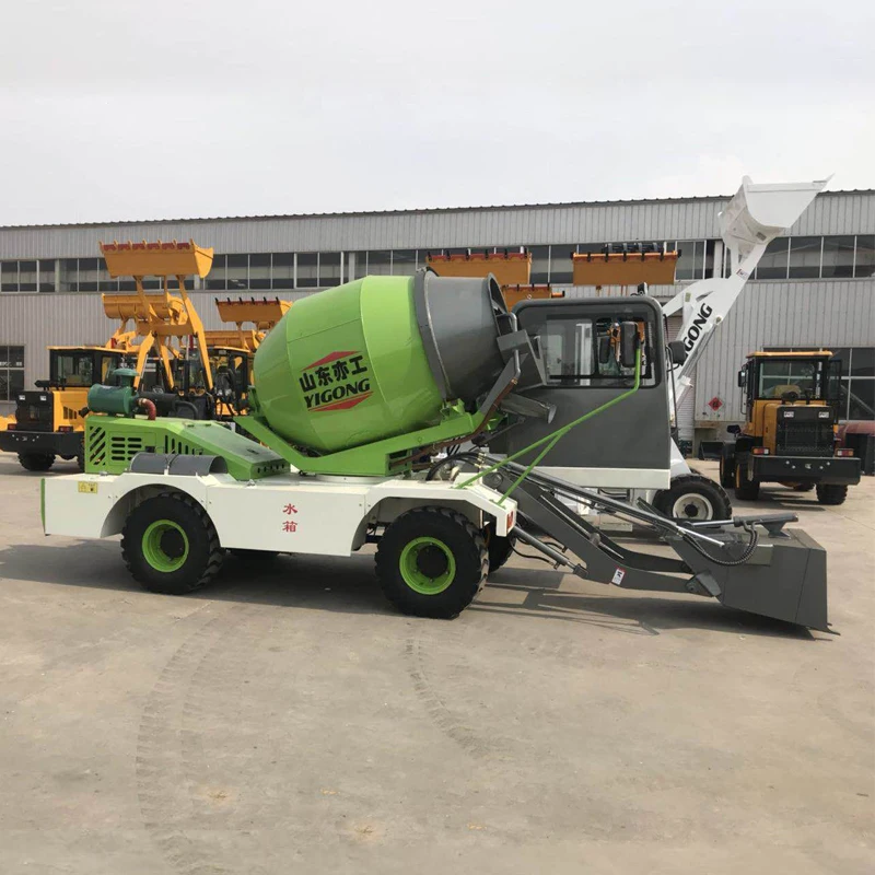 Горячая Распродажа, самая низкая цена, самозагружающийся Бетономешалка с насосом, модель FUKAI MT-1.5, китайская фабрика