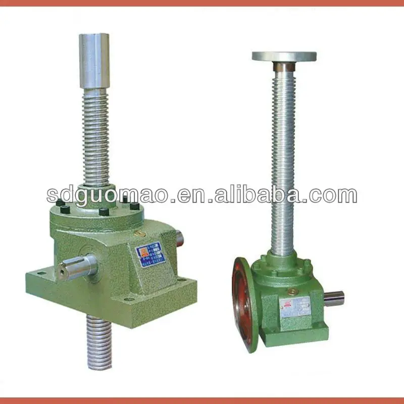 China dift platform lifting capacity worm screw lifting