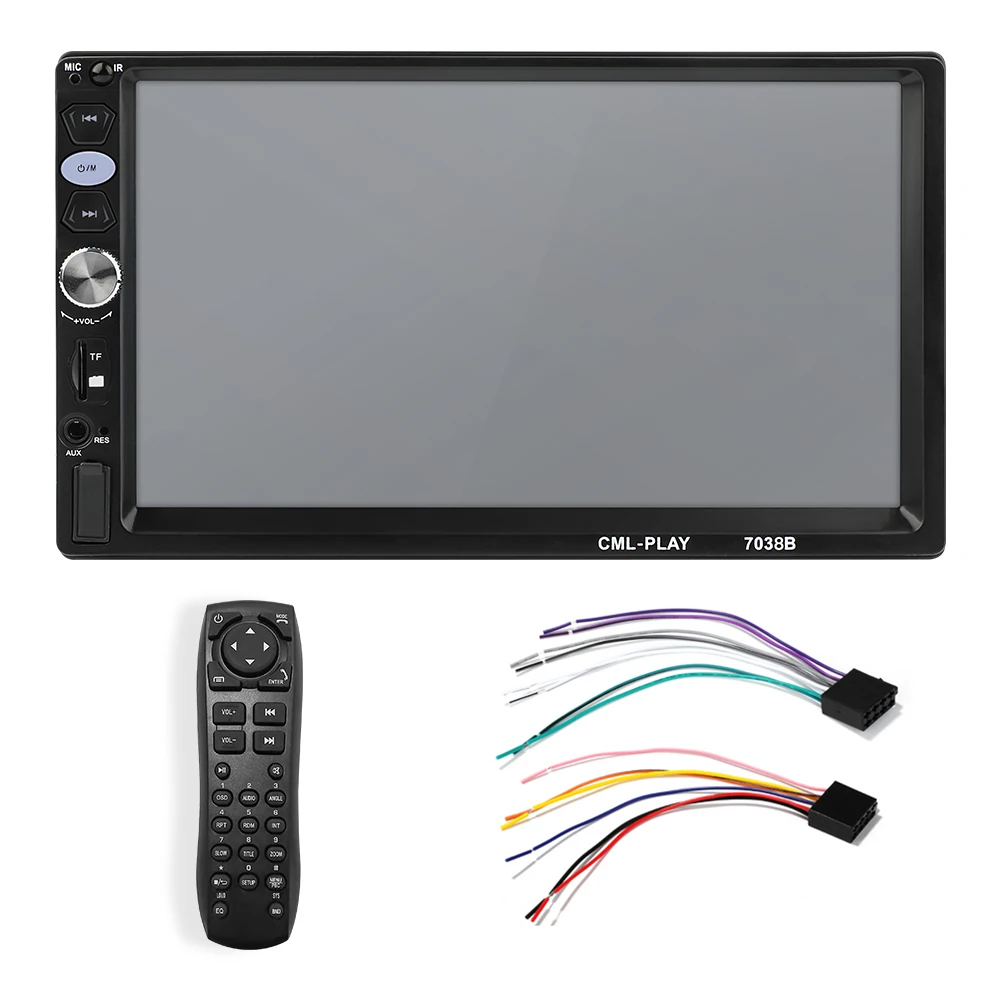 2 Din Car MP5 Car Radio Player 7 inch Touch Screen Support Mirror link Auto radio Rear View Camera