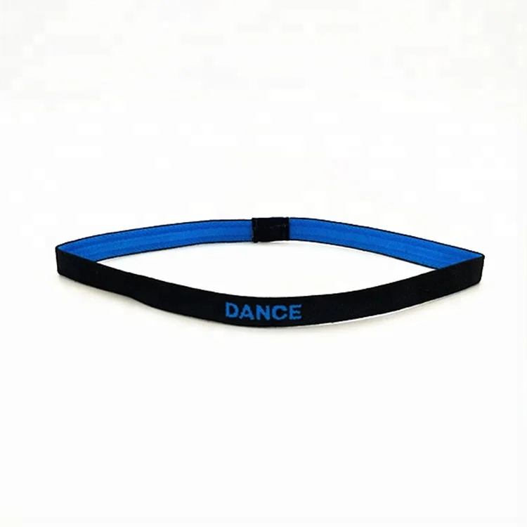 2022 Fashion Non Slip Outdoor Thin Fitness Elastic Custom Logo Sport Sweatband