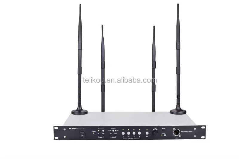 MDS-400 full-duplex wireless intercom system talk back system for control room camera man church stage