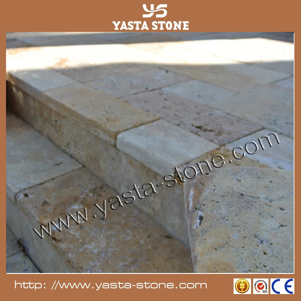 Antique flooring color beige travertine marble price