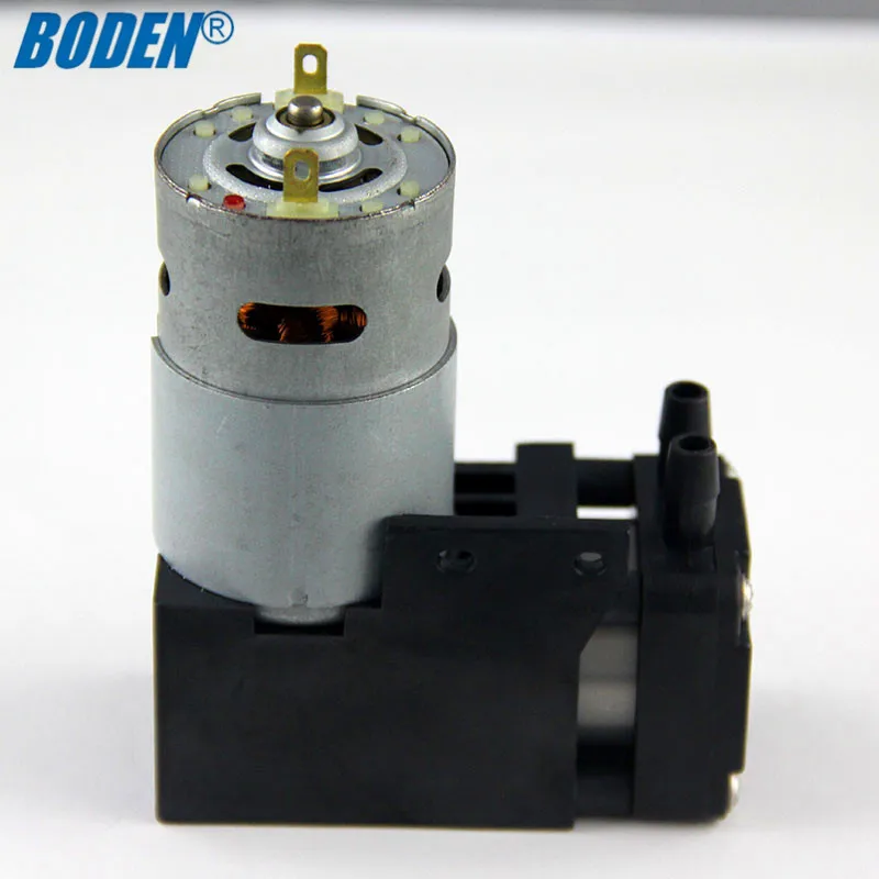 Small 12V Electric Brush DC Miniature Diaphragm Air Pump 30 PSI Compressor