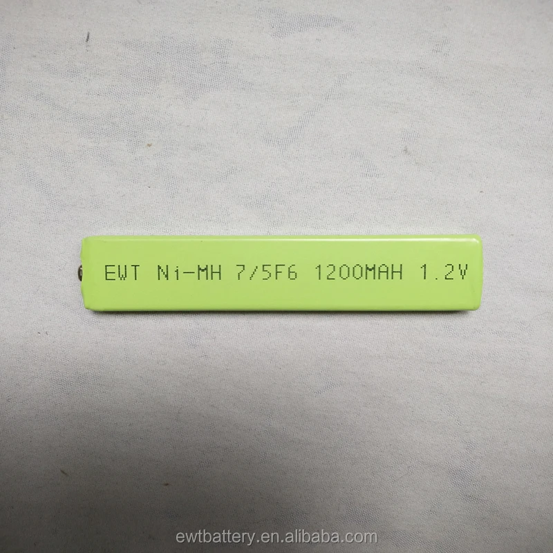 Nimh 7/5F6 1200 мАч призматическая батарея 1,2 в