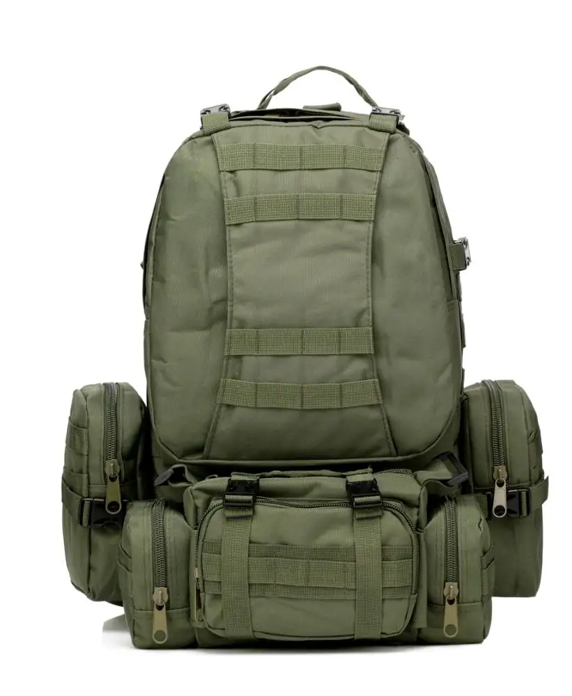 Hot sale 55L tactical backpack hiking camping backpack rucksack