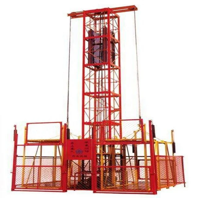 
building hoist/construction hoist for lifting materials and passengers 